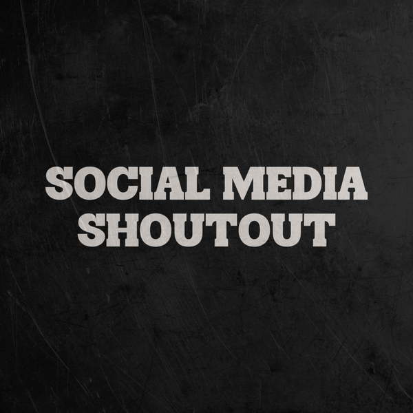 Social Media Shoutout